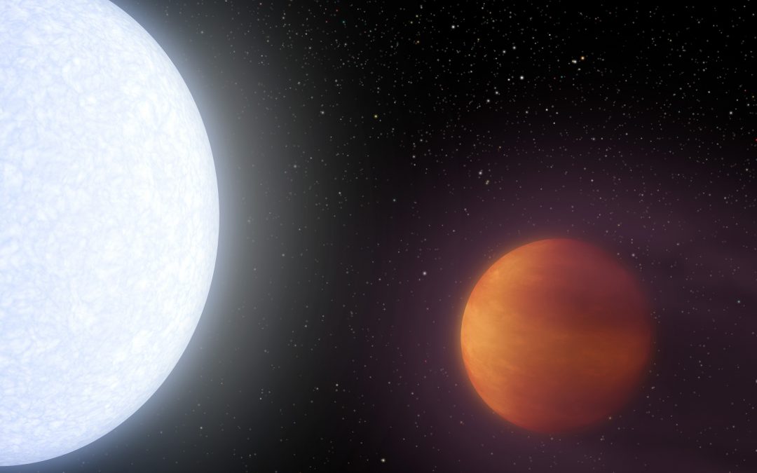 Atomi di ferro brillano nell’atmosfera di Kelt-9b