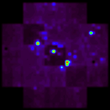 Cintura di Orione con telescopio Cherenkov