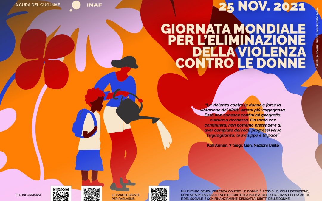 Giornata mondiale per l’eliminazione della violenza contro le donne