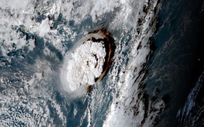 Esplosione del Vulcano Hunga Tonga – Hunga Ha’apai: l’onda di pressione misurata da Serra La Nave