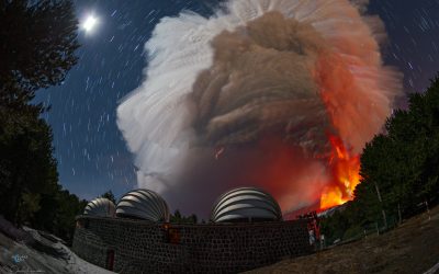 Etna, le eruzioni spettacolari e il fotografo premiato dalla Nasa