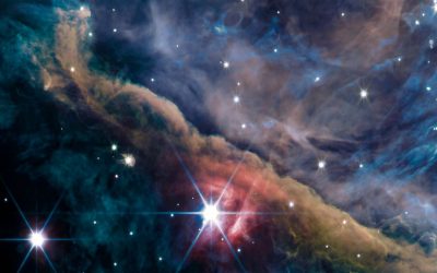 La “barra” di Orione erosa dai raggi ultravioletti