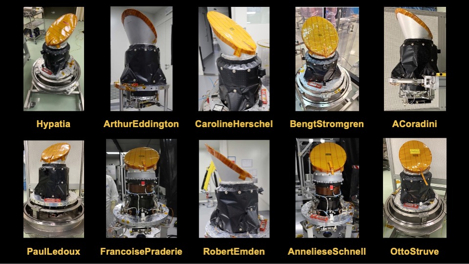 Pronti i primi 10 modelli di volo della missione PLATO: vi sveliamo i loro nomi