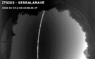 I cieli di Sicilia e Campania illuminati da un detrito spaziale