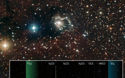 Ossidi di zolfo attorno a una supergigante B[e]